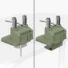 Arozzi Alzare Neo Duo Gas Spring Monitor Arm Forest Green AZ-ALZARE-NEO-DUO-FST