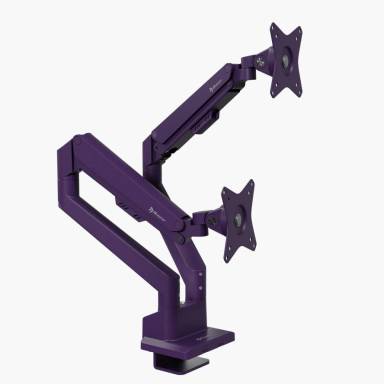 Arozzi Alzare Neo Duo Gas Spring Monitor Arm Purple AZ-ALZARE-NEO-DUO-PP Arozzi Alzare Neo Duo Gas Spring Monitor Arm Purple AZ-ALZARE-NEO-DUO-PP
