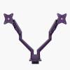 Arozzi Alzare Neo Duo Gas Spring Monitor Arm Purple AZ-ALZARE-NEO-DUO-PP