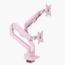 Arozzi Alzare Neo Duo Gas Spring Monitor Arm Pink AZ-ALZARE-NEO-DUO-PNK