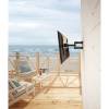 Manhattan Outdoor Full-Motion TV Wall Mount 37"-86" Black 462150