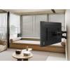Manhattan Universal LCD Full-Motion Large-Screen Wall Mount Black 461290