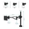 Fellowes Vista Single Monitor Arm 8041601