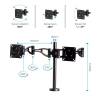 Fellowes Vista Dual Monitor Arm 8041701
