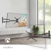 Nedis Full Motion TV Wall Mount 13"-86 " Black TVWM1790BK