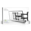 Nedis Full Motion TV Wall Mount 37"-80" Black TVWM6551BK