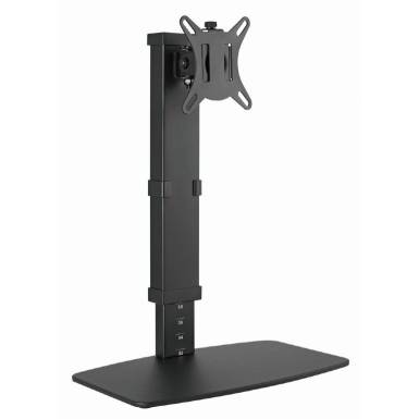 Gembird MS-D1ST-02 Height adjustable full-motion monitor desk stand 17"-32" Black MS-D1ST-02