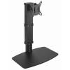 Gembird MS-D1ST-02 Height adjustable full-motion monitor desk stand 17"-32" Black MS-D1ST-02