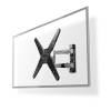 Nedis Full Motion TV Wall Mount 23"-55" Black TVWM5530BK