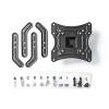 Nedis Full Motion TV Wall Mount 23"-55" Black TVWM1330BK