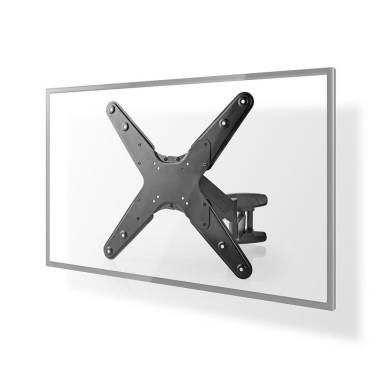 Nedis Vertical TV Wall Mount 23"-55" Black TVWM2732BK