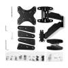 Nedis Vertical TV Wall Mount 23"-55" Black TVWM2732BK