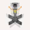 Nedis SmartLife Motorised TV Ceiling Mount 23"-65" Black TVCM5850BK