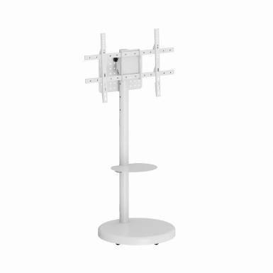 Gembird TVS-86TR-01-W TV floor stand 37"-86" White TVS-86TR-01-W Gembird TVS-86TR-01-W TV floor stand 37"-86" White TVS-86TR-01-W