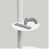 Gembird TVS-86TR-01-W TV floor stand 37"-86" White TVS-86TR-01-W