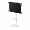 Gembird TVS-86TR-01-W TV floor stand 37"-86" White TVS-86TR-01-W