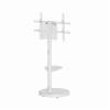 Gembird TVS-86TR-01-W TV floor stand 37"-86" White TVS-86TR-01-W