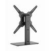 Gembird TVS-D55S-01 Tabletop TV stand (swivel) 23"-55" Black TVS-D55S-01