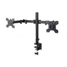 Esperanza Desk Holder for 2 computer monitors 10"-27" Sylen ERW018 Esperanza Desk Holder for 2 computer monitors 10"-27" Sylen ERW018
