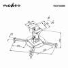 Nedis Projector Mount Full Motion Black PJCM100BK