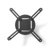 Nedis Projector Mount Full Motion Black PJCM100BK