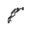 Digitus Dual Monitor Mount 2x45" Black DA-90474