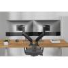Digitus Dual Monitor Mount 2x45" Black DA-90474