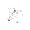 Digitus Single Monitor Mount 49" Black DA-90473