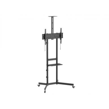 EQuip Economy TV Trolley 37"-70" Black 650636 EQuip Economy TV Trolley 37"-70" Black 650636