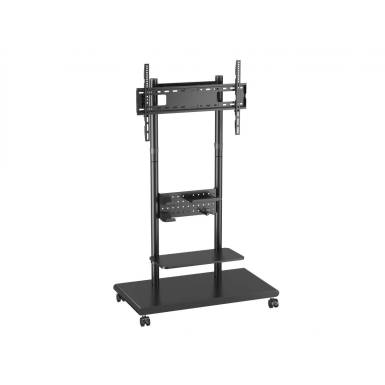 EQuip Mobile TV Trolley 50"-90" Black 650635 EQuip Mobile TV Trolley 50"-90" Black 650635