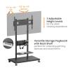 EQuip Mobile TV Trolley 50"-90" Black 650635