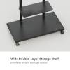 EQuip Mobile TV Trolley 50"-90" Black 650635