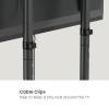 EQuip Mobile TV Trolley 50"-90" Black 650635