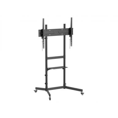 EQuip Economy TV Trolley 55"-100" Black 650637 EQuip Economy TV Trolley 55"-100" Black 650637