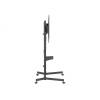EQuip Economy TV Trolley 55"-100" Black 650637