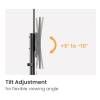 EQuip Economy TV Trolley 55"-100" Black 650637
