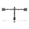 Digitus DA-90400 Dual monitor mount 15"-32" Black DA-90400