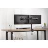 Digitus DA-90400 Dual monitor mount 15"-32" Black DA-90400