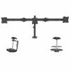 Startech Desk Mount Triple Monitor Arm 27" Black ARMTRIO