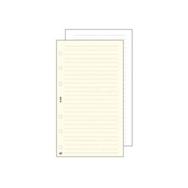 SATURNUS Kalendárium betét, jegyzetlap, "L", vonalas, SATURNUS, fehér