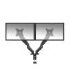 ACT AC8314 Gas Spring Dual Monitor Arm 17"-35" Black AC8314