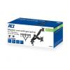 ACT AC8314 Gas Spring Dual Monitor Arm 17"-35" Black AC8314