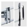 Startech Heavy-Duty Articulating TV Wall Mount 32"-100" Black/Silver 100AP1-TV-WALL-MOUNT