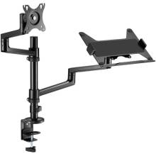 Raidsonic IcyBox IB-MS622-T Monitor + Laptop Stand 17,3"-32" Black IB-MS622-T Raidsonic IcyBox IB-MS622-T Monitor + Laptop Stand 17,3"-32" Black IB-MS622-T