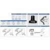 ACT AC8346 Universal laptop tray for monitor arms AC8346