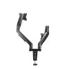 Nedis Gas Spring Desk Monitor Mount 15-32" Black MMDOSGS110BK