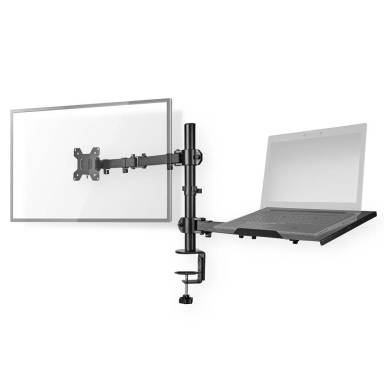 Nedis MMSISNB110BK Desk Monitor Mount 15-32" Black MMSISNB110BK