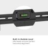 EQuip Studless TV Wall Mount Bracket 37"-86" Black 650364