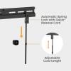 EQuip Studless TV Wall Mount Bracket 37"-86" Black 650364