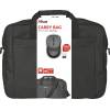 Trust Primo 16" Carry bag Black with wireless mouse 21685